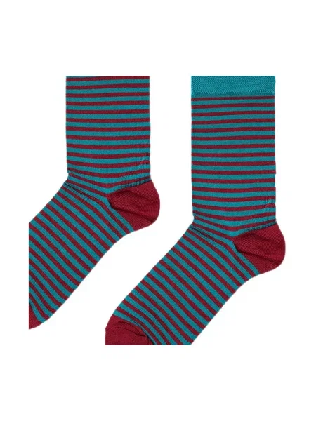 Șosete Happy Socks cu dungi albastru