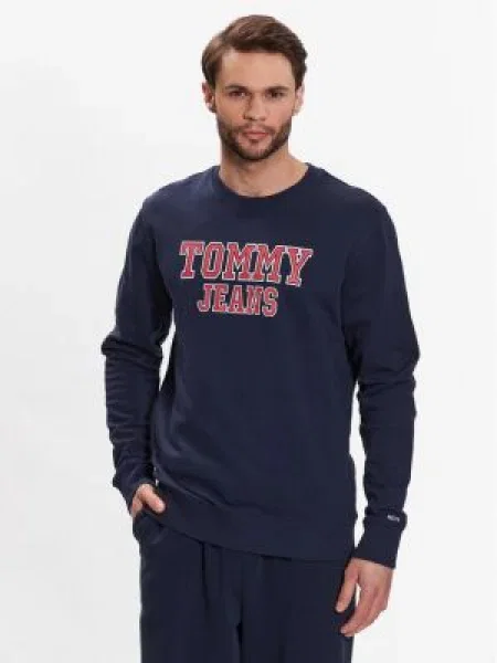 Суитчър Tommy Jeans синьо