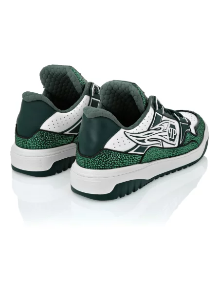 Sneakersy Philipp Plein zielone