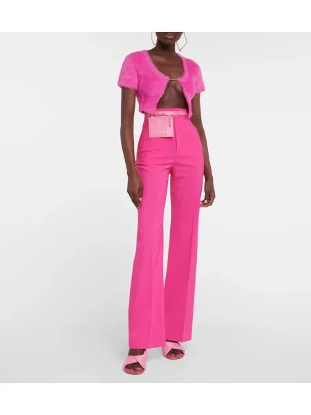 Cropp cardigan Jacquemus roz