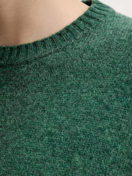 Шерстяной свитер United Colors Of Benetton серый