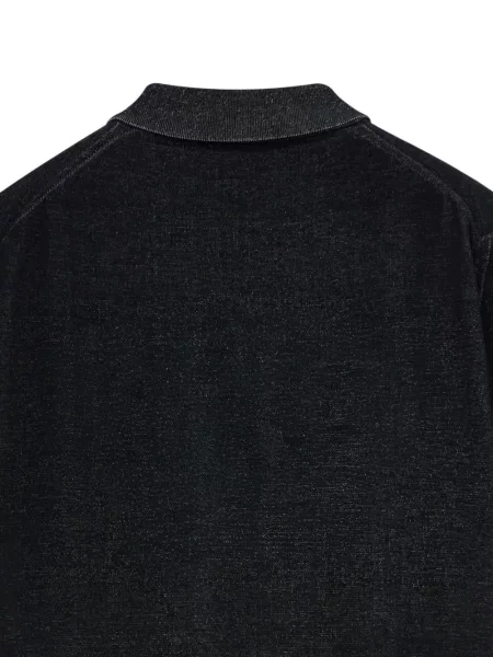 Tricou polo Givenchy cu broderie negru