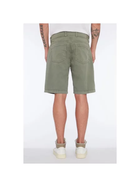 Bermudy 7 For All Mankind zielone