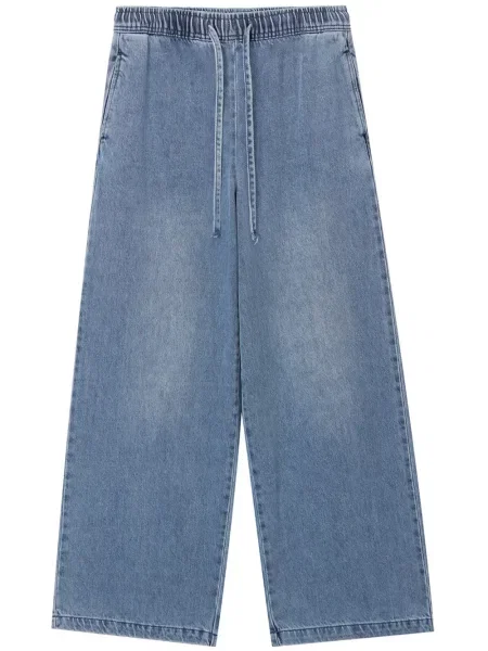 Szerokie jeansy B+ab niebieskie