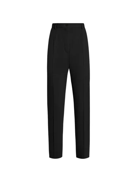 Pantaloni Dolce & Gabbana de lână negru
