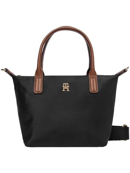 Torbica Tommy Hilfiger Popette Mini Tote crna