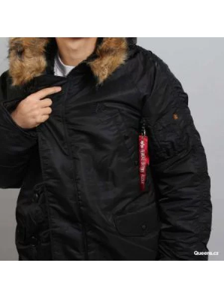 Bunda Alpha Industries 03 zimní černá