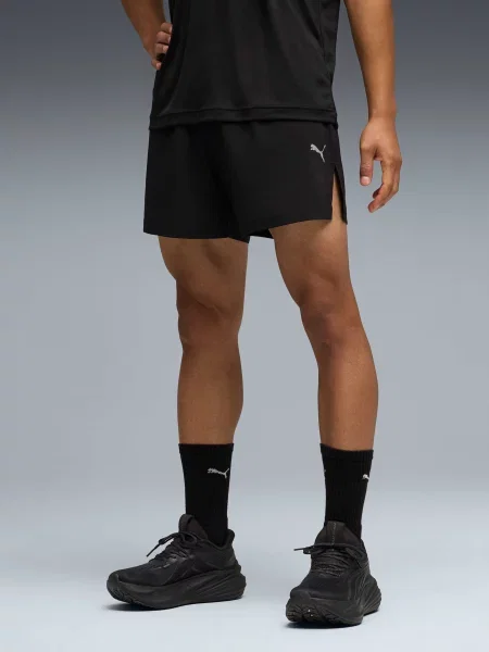 Короткий спортивные шорты Puma черные