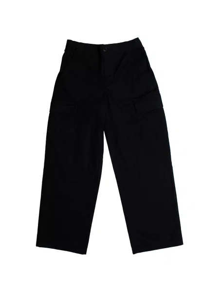 Pantaloni copii Gap negru