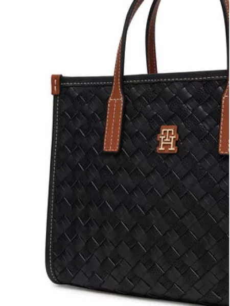 Tommy Hilfiger torba za žene od imitacije kože crna
