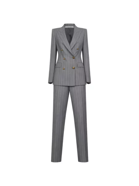 Dwurzędowa marynarka Tagliatore dwurzędowa szara