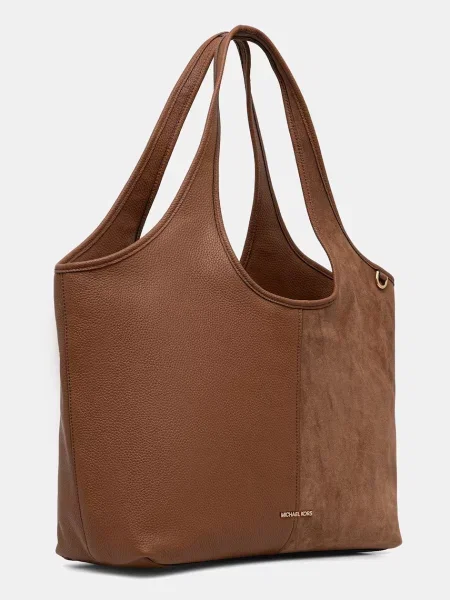 Кожаная сумка шоппер Michael Michael Kors