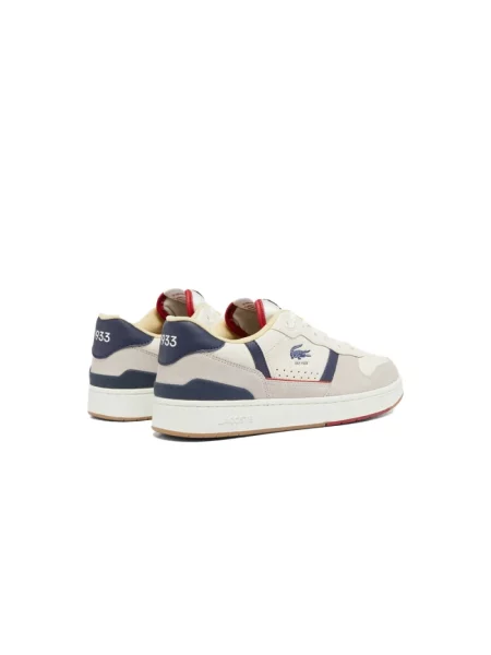 Sneakersy Lacoste skórzane białe