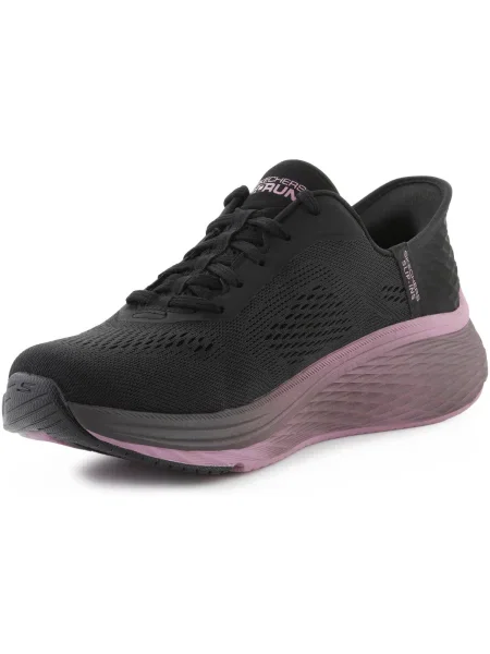 Pantofi Skechers Slip-Ins Max Cushioning Elite Black/Mauve negru