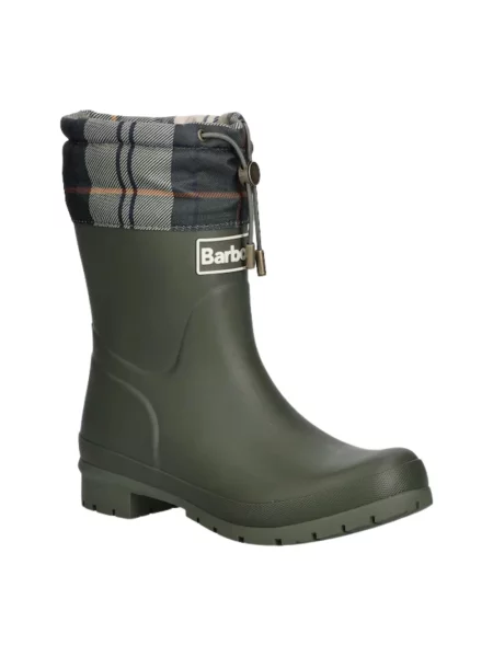 Botki Barbour zielone