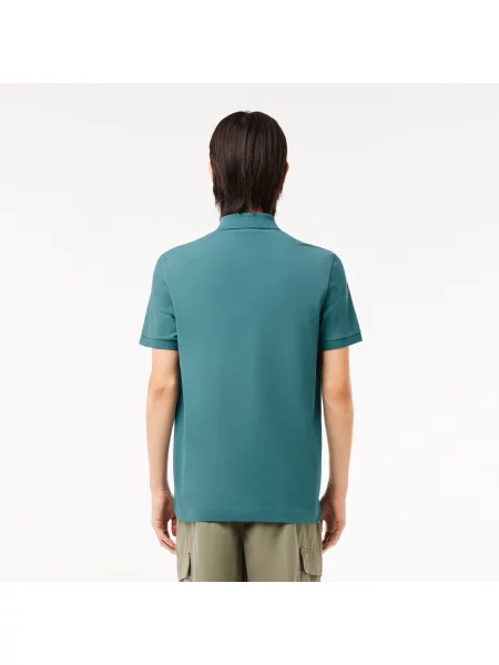 Lacoste Koszulka Polo Smart Paris Z Elastycznej Bawełny niebieska