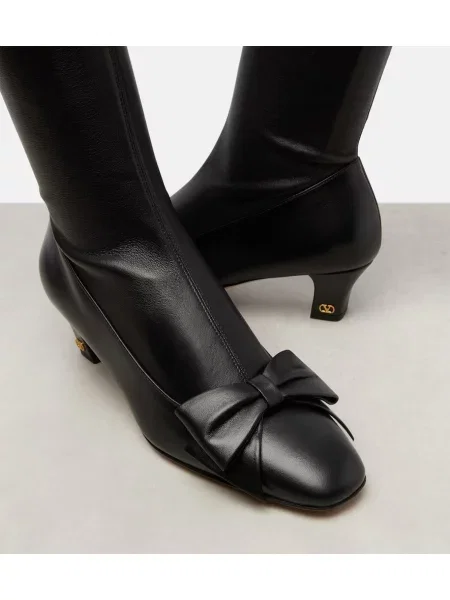 Cizme Valentino Garavani din piele negru