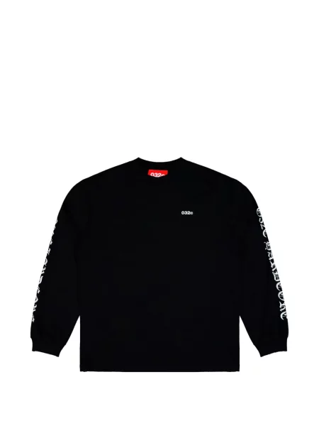 Hanorac 032c cu imagine lung negru
