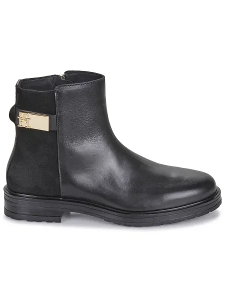Pantofi Tommy Hilfiger din piele negru