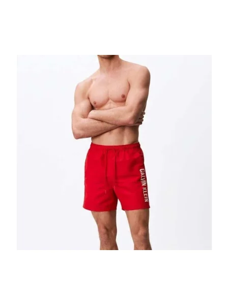 Calvin Klein Swimwear Kupaće gaće i hlače crvena