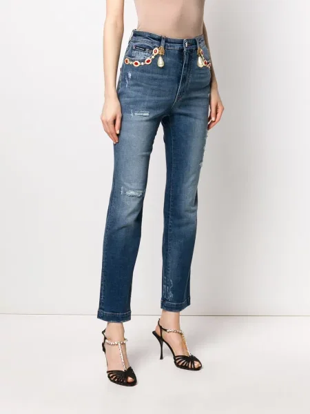 Cropp blugi Dolce & Gabbana albastru