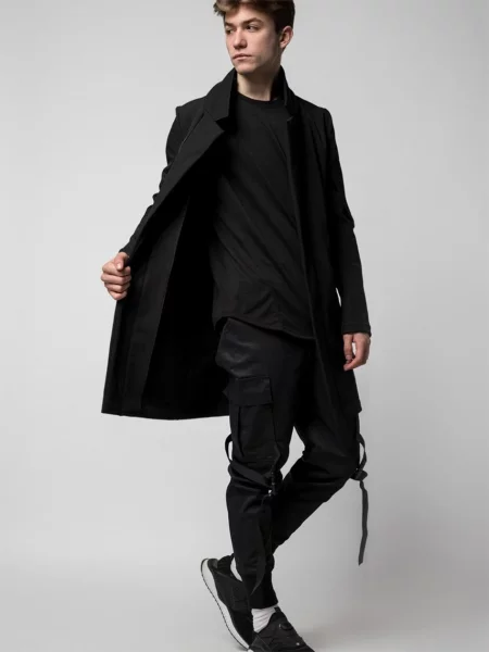 Плащ TUR Якудза чорний