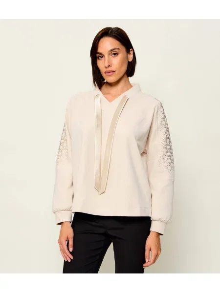 Marc Cain Hanorac | Relaxed fit bej