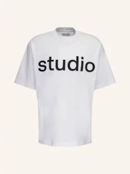 Studio Seidensticker T-Shirt Oversize weiss biała