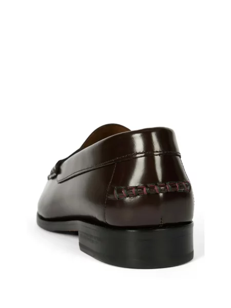 Ριγέ σκαρπινια Paul Smith καφέ