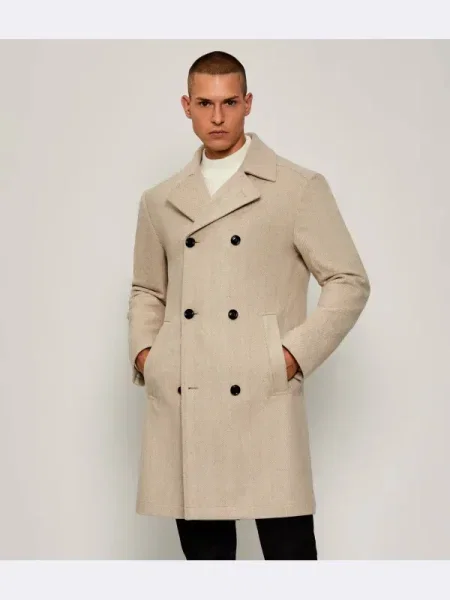 Joop! De lână palton Beale bej