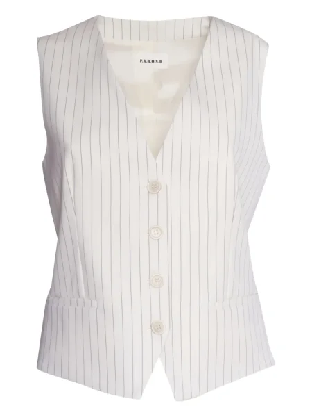 Vestă P.a.r.o.s.h. cu dungi alb