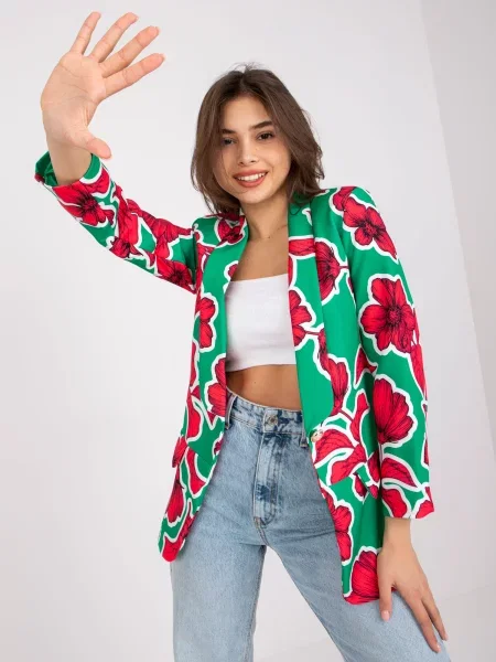 Blazer Fashionhunters zelena