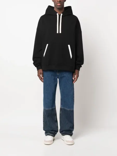 Hoodie Palm Angels μαύρο