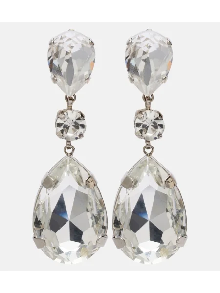 Cercei Dolce&gabbana de cristal argintiu