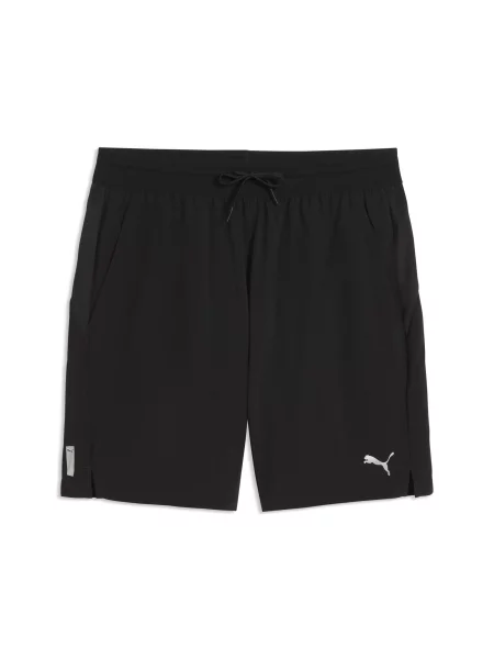 Tkane szorty PWRTRAIN 7" PUMA czarne