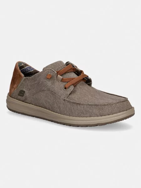 Skechers mokasini MELSON rjava
