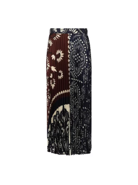 Wielobarwność spódnica midi Weekend Max Mara do kolan