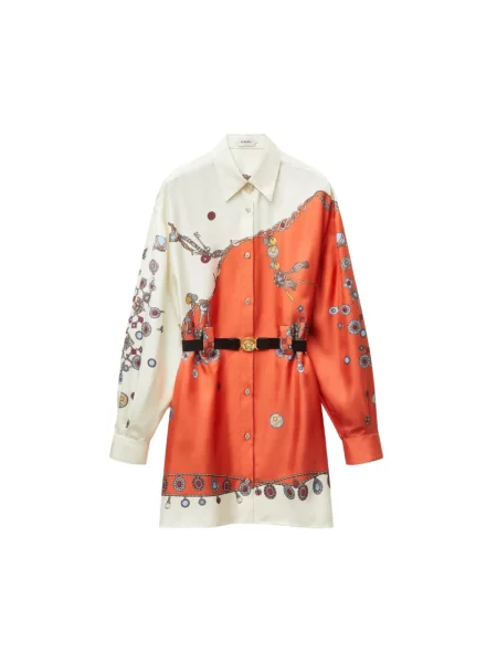Sukienka koszulowa Versace