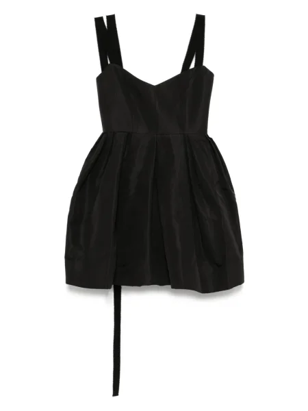 Rochie Dice Kayek de mătase de costum negru