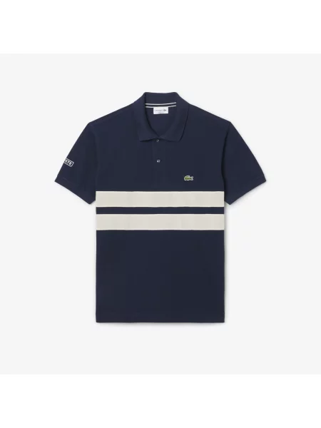 Lacoste Koszulka Polo French Made Classic Fit niebieski