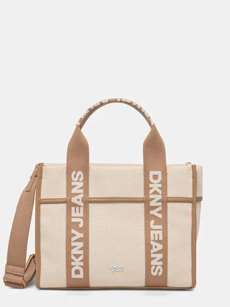 DKNY geantă crossbody femei bej