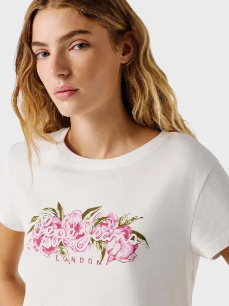 Футболка Pepe Jeans біла