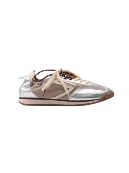 Sneakersy Puraai zamszowe szare