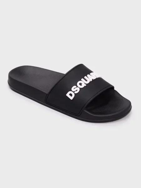 Шлепанцы Dsquared2 черные