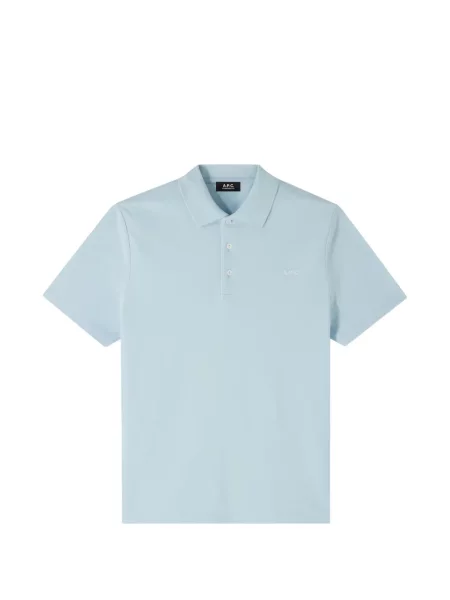 Tricou polo A.p.c. albastru
