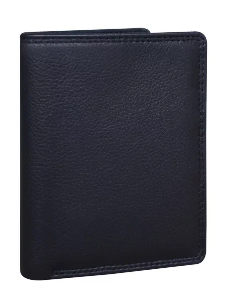 Кожаный кошелек Royalbag черный