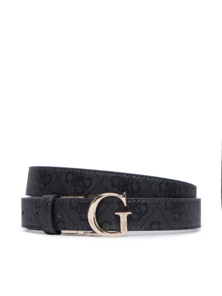 Pasek Guess czarny