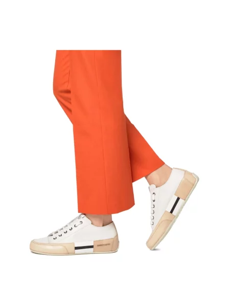 Sneakersy Candice Cooper skórzane białe