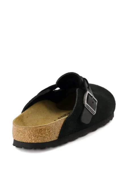 Papuci tip mules Birkenstock negru