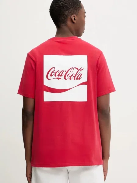 Converse tričko x Coca Cola červené
